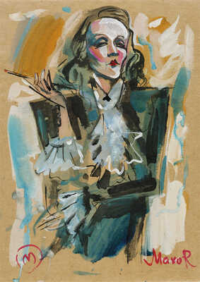 Майоров Игорь Евгеньевич. Женщина с сигаретой 